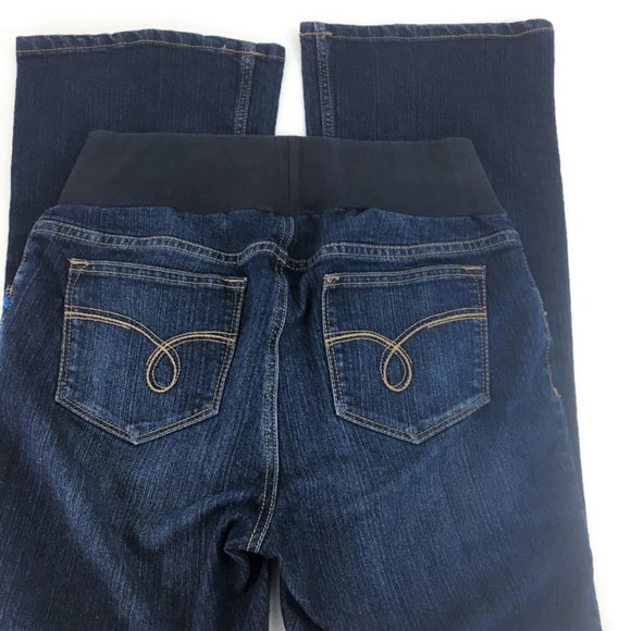MOTHERHOOD MATERNITY Jeans Boot Cut Sz M Ins. 30.5 - Picture 6 of 7